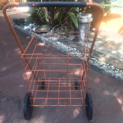 Vintage grocery cart perfect condition