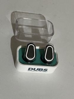 Dubs Acoustic Filter Earbuds (Brand New) For Festival/Rave/Concerts