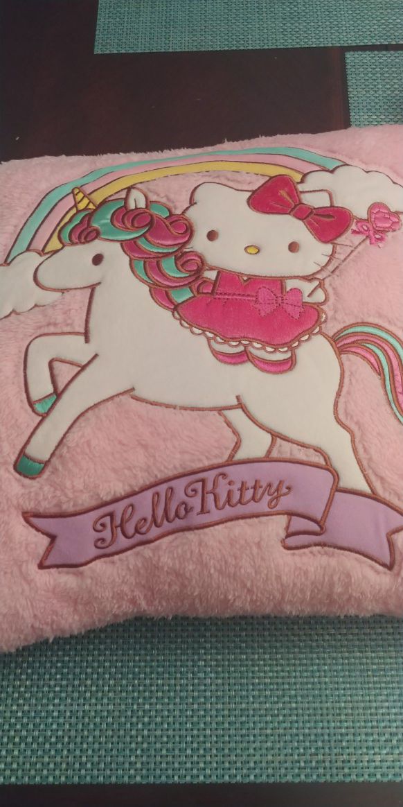 Hello Kitty unicorn pillow