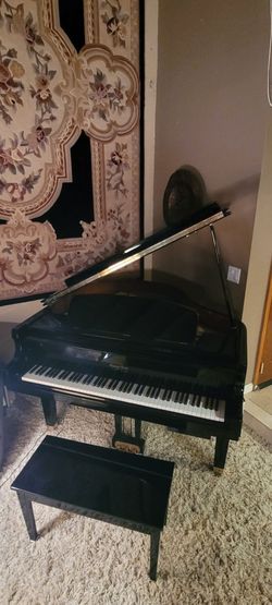 George Steck Baby Grand Player Piano w/ PianoDisc – $3,500 OBO