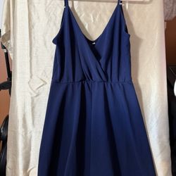 Blue Dress Xl