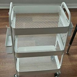 White Storage Caddy