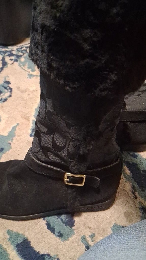 7.5 Coach Boots 