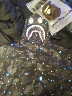 Bape space camo English version size xl