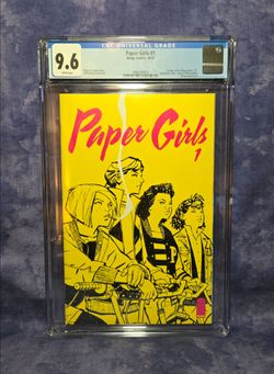 Paper Girls #1 2015 CGC 9.6 WP Cover A