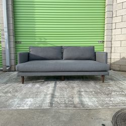 *Free Delivery* Gray Joybird Modern Couch Sofa 3 Seater