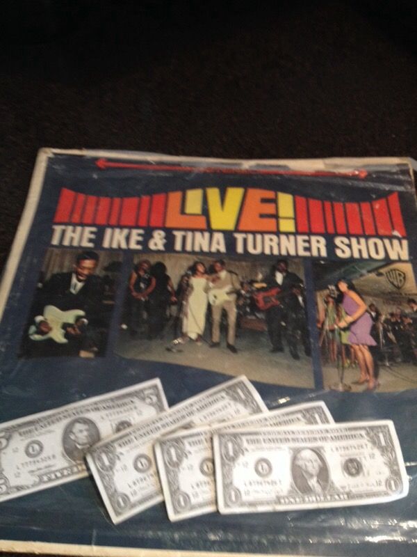 Vintage the Ike and Tina Turner show live mono album