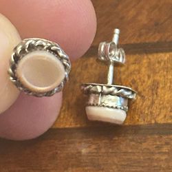 925 sterling silver v35 1.41g earrings pearl 