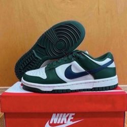 Nike Dunk Low Retro Gorge Green Midnight Navy Womens Size 7 Brand New