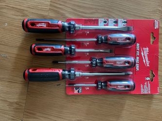 Milwaukee 6-Piece Screwdriver Set