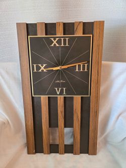 Mid Century Seth Thomas Wall Clock
