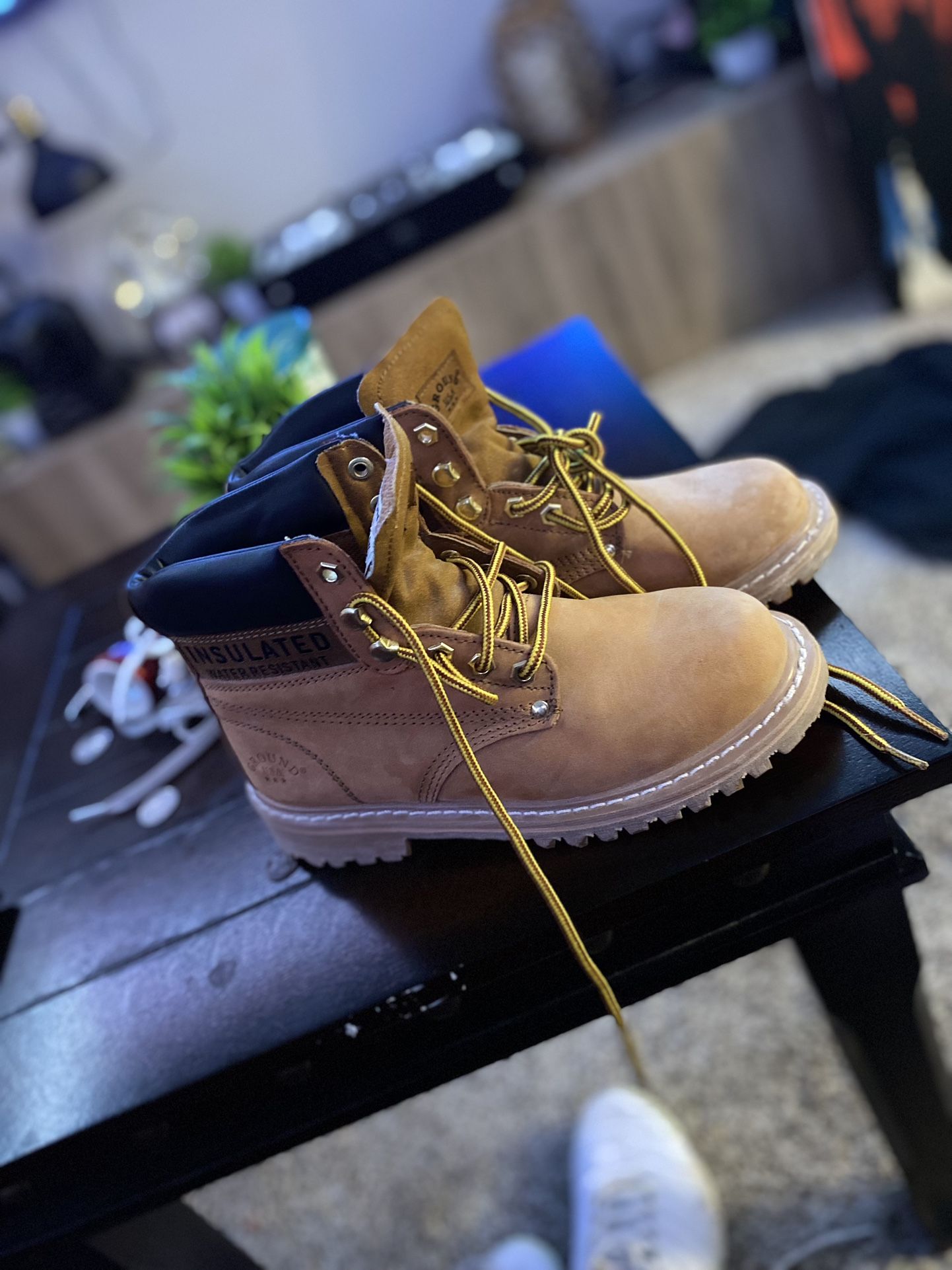 Insulated Boots For Construction Work