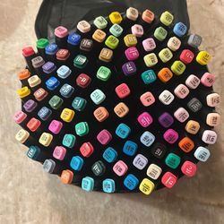 100 alcohol Markers. Blending, very lightly used