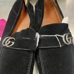 $250 Sz 12.5 Brand New 🌺G🎈u🎈c🎈c🎈i  Suede Shoes 