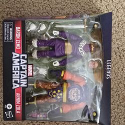 Marvel Legends Baron Zemo Arnim Zola 2 Pack