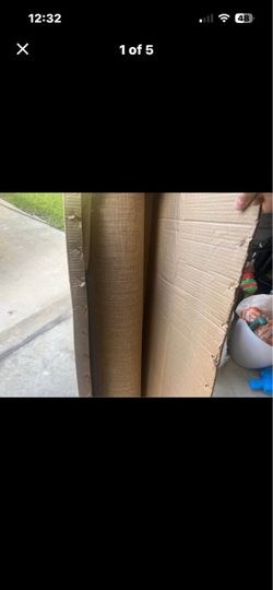 Large Rolled Burlap isle rubber