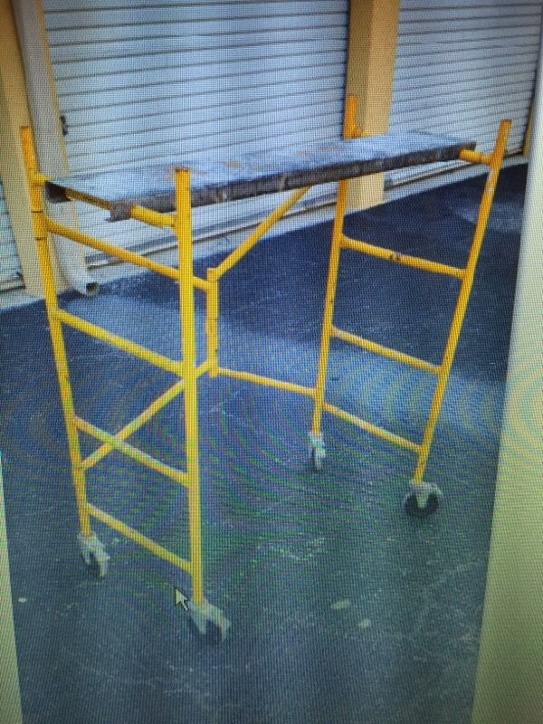 Mini folding scaffolding, scaffold 4 foot