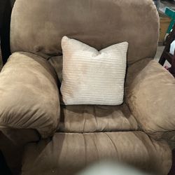 Brown Reclining Chair 