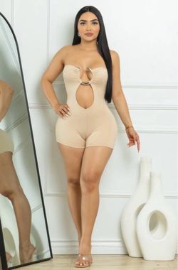 Nude Romper