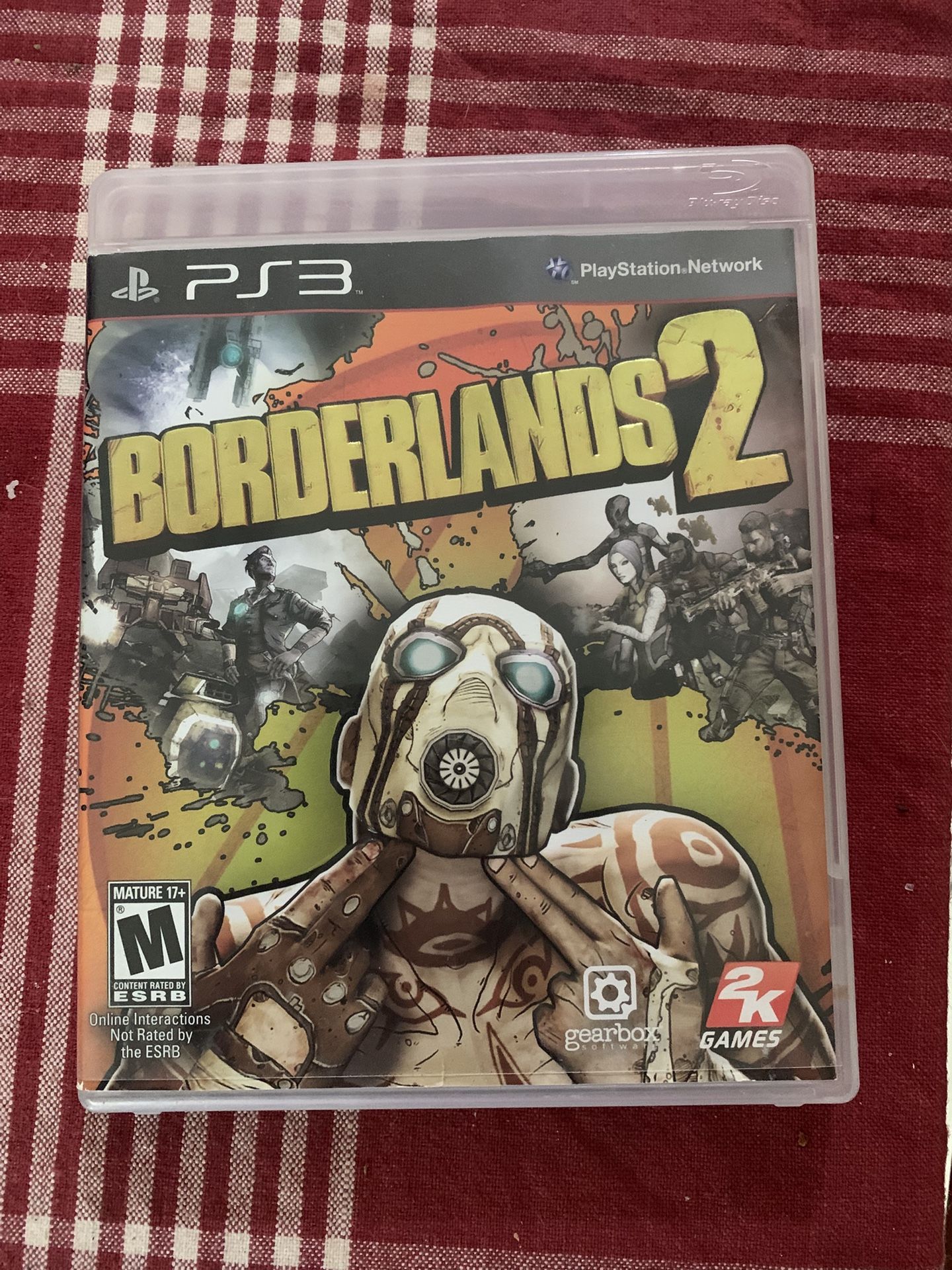Sony PlayStation 3 Borderlands 2 Case/Game Tested Working No Manual 2012