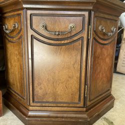 Antique star end table