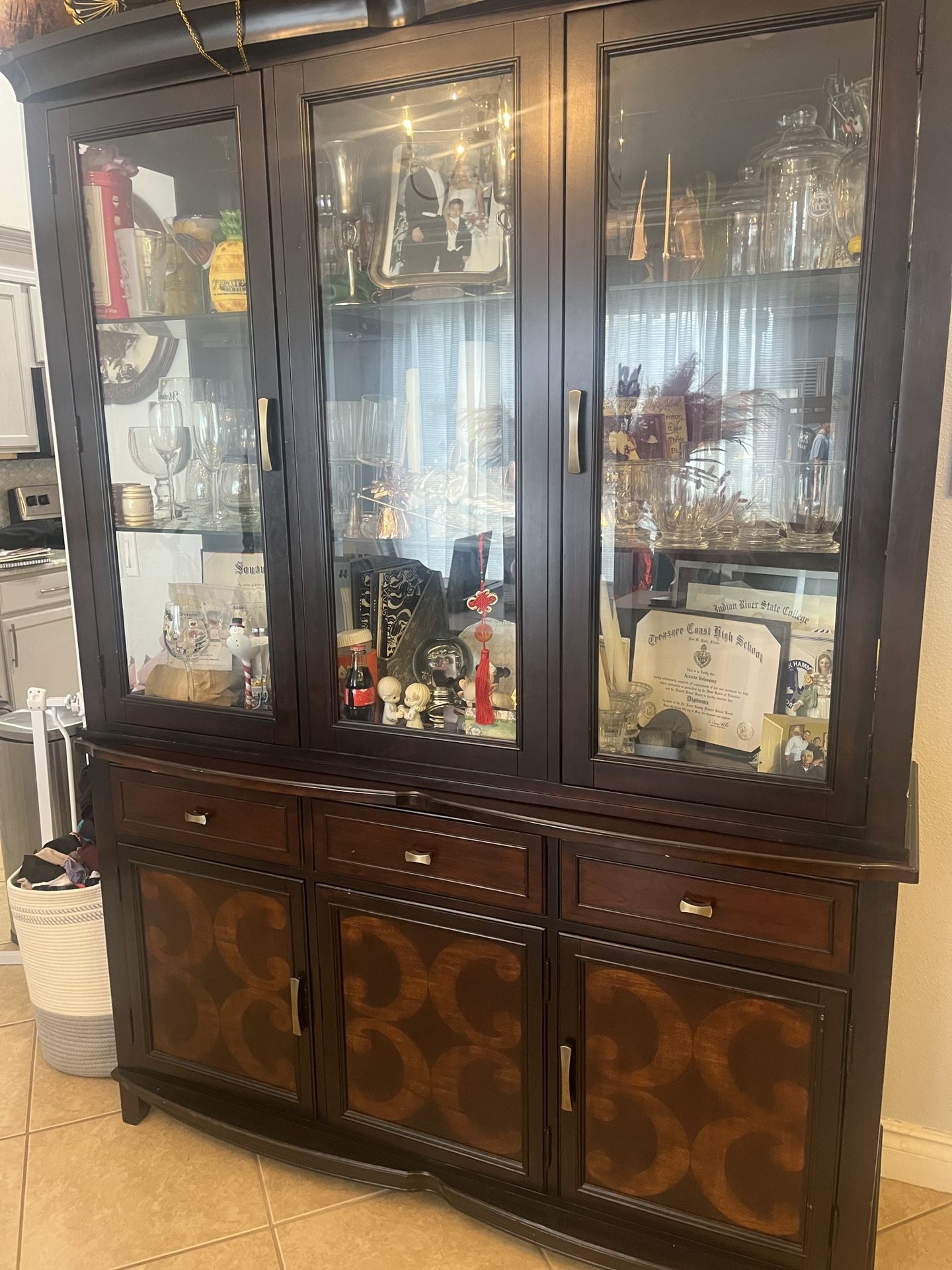 Dining Room Table And China Cabinet