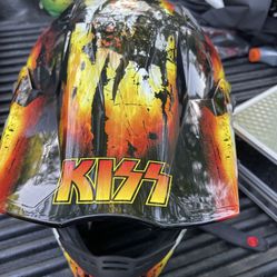 Kiss Dirtbike Helmet 