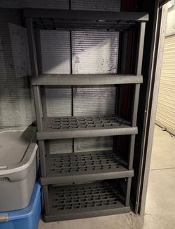 Plastic Storage Shelving