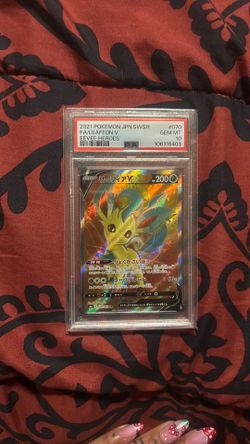 Leafeon V PSA 10 – Eevee Heroes Japanese Pokémon #070/069