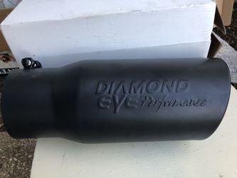 Diamond eye performance exhaust tip