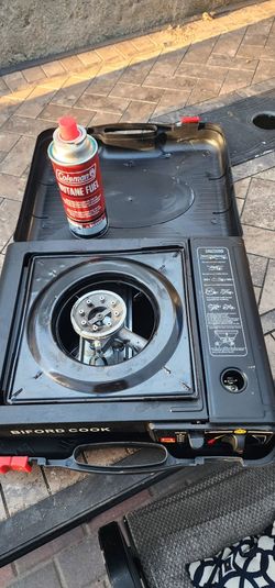 Portable Gas Stove + Butane Can