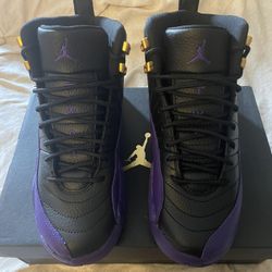 AIR JORDAN 12 RETRO ‘FIELD PURPLE’ (GS) BLACK/FIELD PURPLE