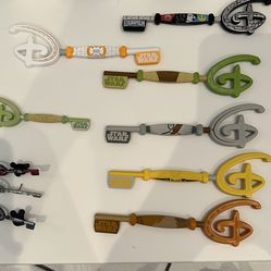 Disney Store Star Wars Collectible Keys