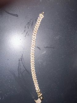 GOLD diamond bracelet
