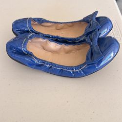 Cobalt Blue Patent Shoes