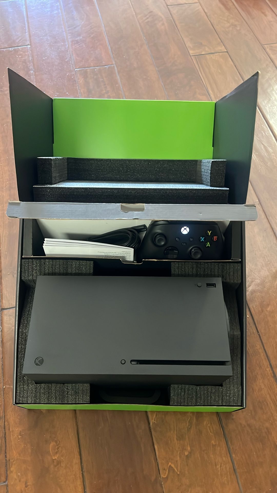Xbox Series X With One Controller