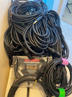 Mogami gold cables