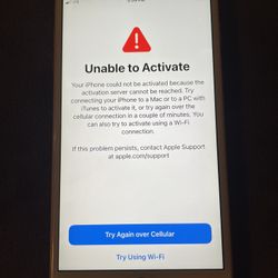 Unable To Active iPhone 6s Plus