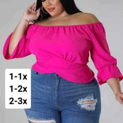 New Women's Top Available In Size 1X 2X And 3X