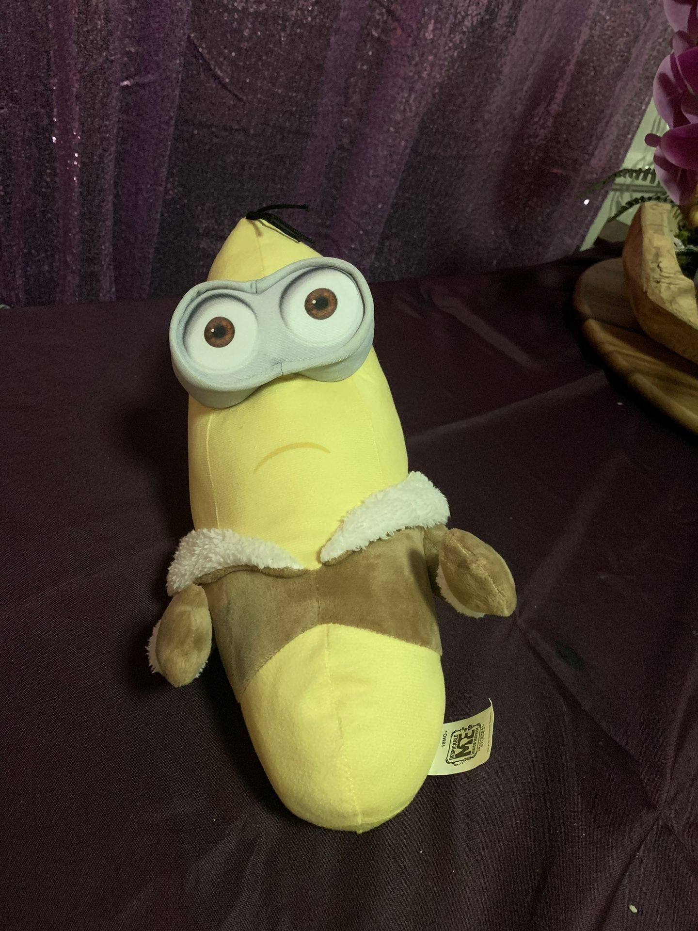 Despicable me minions banana Plush toy