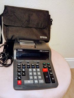 Casio FR-2650TM 12-digit professional desktop printing calculator.