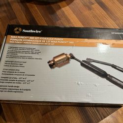 SOUTHWIRE (MP360SDPRO, MAX PUNCH 360 1/2-2 STAINLESS STEEL KNOCK OUT ) *BRAND NEW / OPEN BOX*