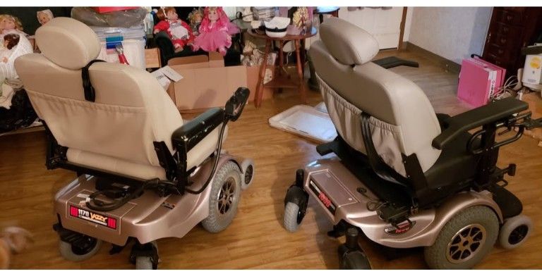 XXL.  MOTORIZED WHEELCHAIRS - X2