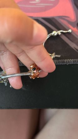 Dug gold charm from pandora