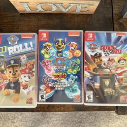 Nintendo Switch- Paw Patrol Games $30