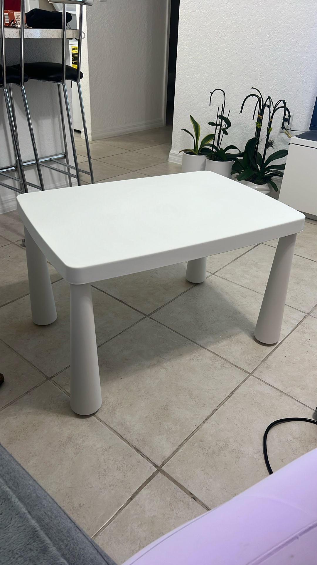 Mammut IKEA Kids Table – White (Great Condition)