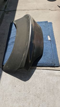 Genesis coupe carbon fiber trunk