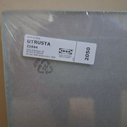 Ikea Glass Shelves 18 X 14 & 3/4"