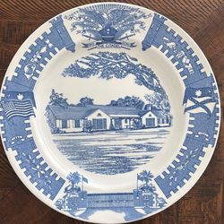 THE CITADEL CHINA PLATE