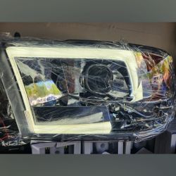 ‼️HEADLIGHTS WITH LED DRL FOR DODGE RAM ‼️FITS 09 TO 18‼️ FAROS LED PRINCIPALES PARA DODGE RAM‼️ LE QUEDAN DEL  2009 AL 2018‼️ 